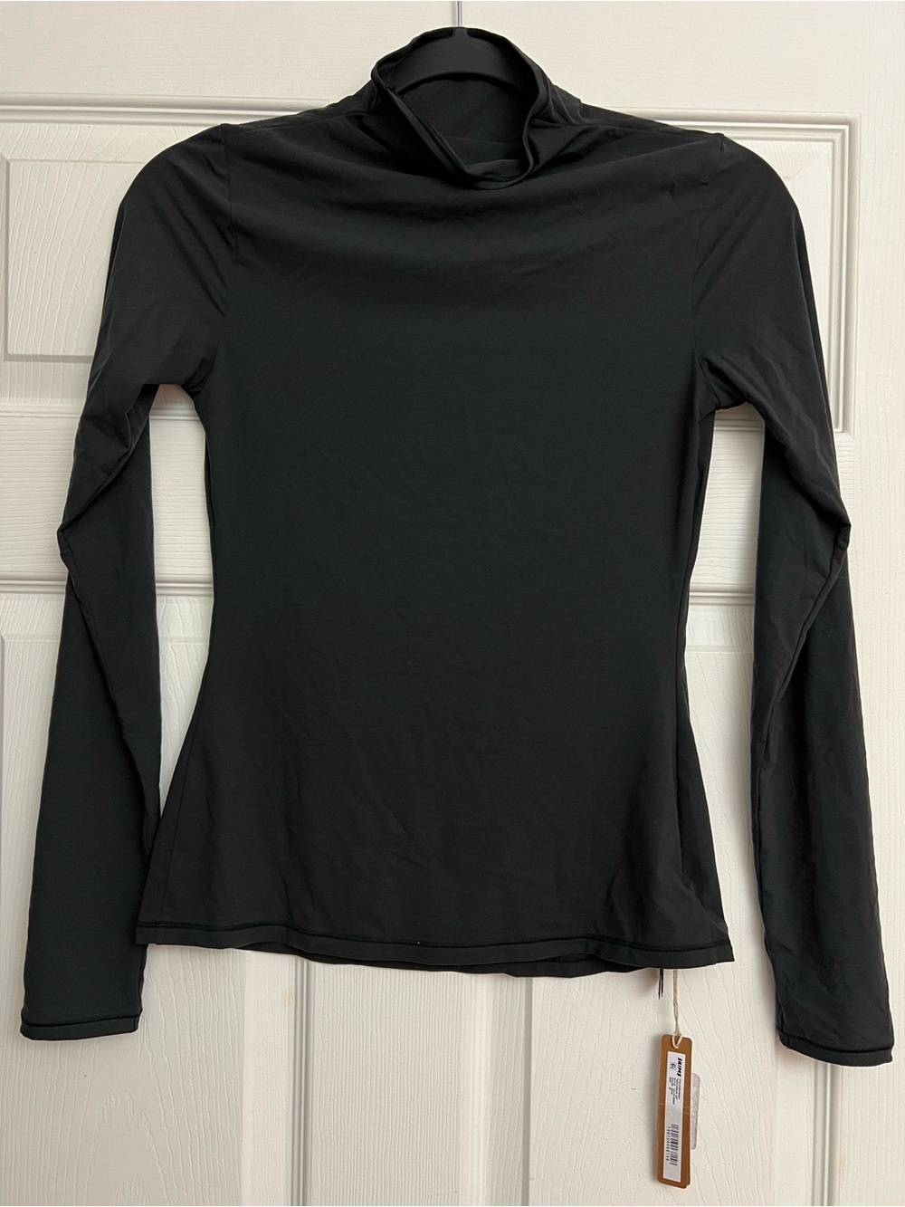 SKIMS FITS EVERYBODY TURTLENECK TOP NWT - ONYX
